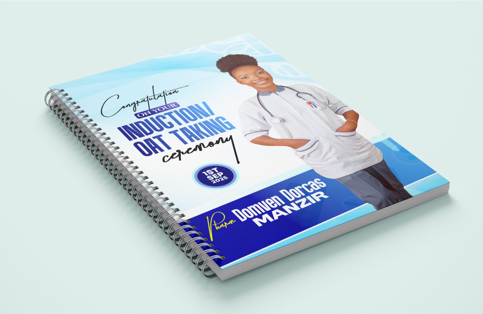 Induction Jotter Design by Joemetry