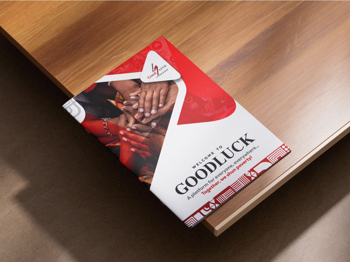 Print design collateral including brochures and business cards